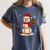 Baseball Snowman Merry Christmas Holiday Sports Xmas Pajamas Women's Comfort Colors T-Shirt Moss Baseball Snowman Merry Christmas Holiday Sports Xmas Pajamas Women's Comfort Colors T-Shirt Moss