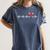 Baseball Softball Baseball Mom Heartbeat Baseball Premium Tri-Blend Women's Comfort Colors T-Shirt Moss