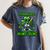 Baseball St Patrick's Day Irish Shamrock Trendy Women's Comfort Colors T-Shirt Moss Baseball St Patrick's Day Irish Shamrock Trendy Women's Comfort Colors T-Shirt Moss
