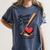 Baseball Valentine Forever On Deck For You Tee Women's Comfort Colors T-Shirt Moss Baseball Valentine Forever On Deck For You Tee Women's Comfort Colors T-Shirt Moss