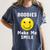 Boobies Make Me Smile Mardi Gras Raglan Baseball Tee Women's Comfort Colors T-Shirt Moss