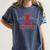 Boston Lovers Skyline Retro Baseball Heartbeat Men Women Women's Comfort Colors T-Shirt Moss Boston Lovers Skyline Retro Baseball Heartbeat Men Women Women's Comfort Colors T-Shirt Moss