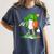 Boys St Patricks Day Kids Baseball Player Ice Cream Drip Women's Comfort Colors T-Shirt Moss Boys St Patricks Day Kids Baseball Player Ice Cream Drip Women's Comfort Colors T-Shirt Moss