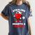 Boys Valentines Baseball Drip Icecream Stealing Hearts Kids Women's Comfort Colors T-Shirt Moss