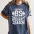The Only BS I Need In My Life Is Baseball Season Player Joke Women's Comfort Colors T-Shirt Moss