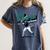 Cal Raleigh Seattle MLB Baseball Players MLBCRA205M Women's Comfort Colors T-Shirt Moss