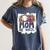 Cheer Baseball Mom Of Both Baseball And Cheer Mother Women's Comfort Colors T-Shirt Moss