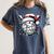 Christmas Baseball Boy Youth Kid Men Santa Hat Xmas Baseball Women's Comfort Colors T-Shirt Moss Christmas Baseball Boy Youth Kid Men Santa Hat Xmas Baseball Women's Comfort Colors T-Shirt Moss