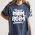Class Of 2024 Senior Year Baseball Mom Senior 2024 Women's Comfort Colors T-Shirt Moss Class Of 2024 Senior Year Baseball Mom Senior 2024 Women's Comfort Colors T-Shirt Moss