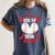 Cute Baseball Mom Out Of Your League Mommy Sports Players Premium Women's Comfort Colors T-Shirt Moss