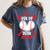 Cute Baseball Mom Out Of Your League Mommy Sports Players Women's Comfort Colors T-Shirt Moss