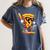 Drippy Pizza Baseball Slice Cartoon Sports Food Women's Comfort Colors T-Shirt Moss Drippy Pizza Baseball Slice Cartoon Sports Food Women's Comfort Colors T-Shirt Moss