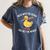 Duck And Baseball Bat Mess With The Quack You Get Whack Women's Comfort Colors T-Shirt Moss Duck And Baseball Bat Mess With The Quack You Get Whack Women's Comfort Colors T-Shirt Moss
