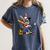 Easter Bunny Baseball Player Batter Rabbit Boys Kids Men Women's Comfort Colors T-Shirt Moss