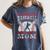 My Favorite Baseball Player Calls Me Mom Proud Baseball Mom Women's Comfort Colors T-Shirt Moss