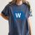 Fly The W Chicago Baseball Winning Flag Distressed Premium Tri-Blend Women's Comfort Colors T-Shirt Moss Fly The W Chicago Baseball Winning Flag Distressed Premium Tri-Blend Women's Comfort Colors T-Shirt Moss
