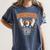 Football Referee Touchdown Baseball Homerun Goose Women's Comfort Colors T-Shirt Moss Football Referee Touchdown Baseball Homerun Goose Women's Comfort Colors T-Shirt Moss