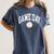 Game Day Baseball Player And Fan Graphic Women's Comfort Colors T-Shirt Moss