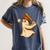 Ghost Baseball Halloween Costume Men Boys Kids Women's Comfort Colors T-Shirt Moss