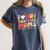 Groovy Retro I Love Hot Baseball Moms With After Game Snacks Women's Comfort Colors T-Shirt Moss Groovy Retro I Love Hot Baseball Moms With After Game Snacks Women's Comfort Colors T-Shirt Moss