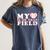 My Heart Is On That Court Baseball Mom Women's Comfort Colors T-Shirt Moss My Heart Is On That Court Baseball Mom Women's Comfort Colors T-Shirt Moss