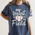 My Heart Is On That Field Baseball Women's Comfort Colors T-Shirt Moss My Heart Is On That Field Baseball Women's Comfort Colors T-Shirt Moss