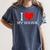 I Heart My Wawa Raglan Baseball Tee Women's Comfort Colors T-Shirt Moss I Heart My Wawa Raglan Baseball Tee Women's Comfort Colors T-Shirt Moss