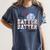 Hey Batter Batter Swing Graphic For Baseball Moms Women's Comfort Colors T-Shirt Moss