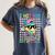 I Hit 100 Days Of School Baseball Drip 100th Day Of School Women's Comfort Colors T-Shirt Moss I Hit 100 Days Of School Baseball Drip 100th Day Of School Women's Comfort Colors T-Shirt Moss