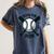 Home Run Mom Shirt Baseball Mom Mother's Day Women's Comfort Colors T-Shirt Moss