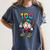 Ice Cream Drip Baseball Party 100 Days Of School Teacher Women's Comfort Colors T-Shirt Moss Ice Cream Drip Baseball Party 100 Days Of School Teacher Women's Comfort Colors T-Shirt Moss