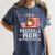 I'm a Baseball Mom Nothing Scares Me Baseball Women's Comfort Colors T-Shirt Moss