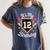 It's My 12th Birthday Baseball Fan Celebration Women's Comfort Colors T-Shirt Moss It's My 12th Birthday Baseball Fan Celebration Women's Comfort Colors T-Shirt Moss