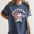 Knock It Outa The Park Baseball Goat Home Run Women's Comfort Colors T-Shirt Moss