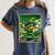 Leprechaun Playing Baseball Japanese Art St Patricks Day Women's Comfort Colors T-Shirt Moss