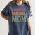 Loudmouth Baseball Mom Mother's Day Sports Cute Women's Comfort Colors T-Shirt Moss Loudmouth Baseball Mom Mother's Day Sports Cute Women's Comfort Colors T-Shirt Moss