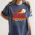 Love Is Our Home Run Baseball Valentine Couple Women's Comfort Colors T-Shirt Moss
