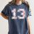 Lucky Number 13 Baseball Mom Baseball Number 13 Lucky 13 Women's Comfort Colors T-Shirt Moss Lucky Number 13 Baseball Mom Baseball Number 13 Lucky 13 Women's Comfort Colors T-Shirt Moss