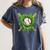 Lucky Shamrock Baseball Gloves Drip St Patrick's Day Boys Women's Comfort Colors T-Shirt Moss