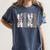 Mama Baseball Season Happy Game Day Trendy Sports Mom Women's Comfort Colors T-Shirt Moss Mama Baseball Season Happy Game Day Trendy Sports Mom Women's Comfort Colors T-Shirt Moss