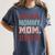 Mama Mommy Mom Bruh Baseball Mom Life Women's Comfort Colors T-Shirt Moss Mama Mommy Mom Bruh Baseball Mom Life Women's Comfort Colors T-Shirt Moss