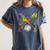 Mardi Gras Baseball Drip Shirt Cool Dripping Baseball Drip Women's Comfort Colors T-Shirt Moss Mardi Gras Baseball Drip Shirt Cool Dripping Baseball Drip Women's Comfort Colors T-Shirt Moss