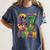 Mardi Gras Six Seven Baseball Drip Number 6 7 Meme Women's Comfort Colors T-Shirt Moss
