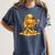 Melting Baseball Mascot Slugger Bat Cap Cartoon Women's Comfort Colors T-Shirt Moss Melting Baseball Mascot Slugger Bat Cap Cartoon Women's Comfort Colors T-Shirt Moss