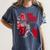 Mike Trout Los Angeles A MLB Baseball Players MLBMTR304N Women's Comfort Colors T-Shirt Moss Mike Trout Los Angeles A MLB Baseball Players MLBMTR304N Women's Comfort Colors T-Shirt Moss
