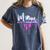 Mom Baseball Ice Cream Drip Birthday Boy Family Women's Comfort Colors T-Shirt Moss