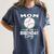 Mom Of The Birthday Boy Baseball Player Birthday Women's Comfort Colors T-Shirt Moss