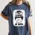Mom Of Both Volleyball And Baseball Mom For Women Messy Bun Women's Comfort Colors T-Shirt Moss Mom Of Both Volleyball And Baseball Mom For Women Messy Bun Women's Comfort Colors T-Shirt Moss