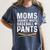Moms Against Baseball Pants Softball Baseball Mom Women's Comfort Colors T-Shirt Moss Moms Against Baseball Pants Softball Baseball Mom Women's Comfort Colors T-Shirt Moss