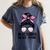 In October We Wear Pink Baseball Mom Messy Bun Breast Cancer Women's Comfort Colors T-Shirt Moss In October We Wear Pink Baseball Mom Messy Bun Breast Cancer Women's Comfort Colors T-Shirt Moss